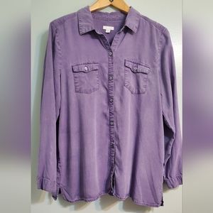 J.Jill button-down and tank set